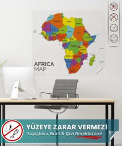 Afrika Kıtası Haritası