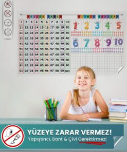 Yüzlük Tablo ve Ritmik Sayılar Seti